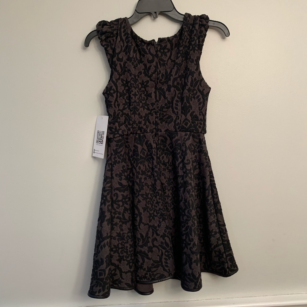 Black Damask Women’s Dress